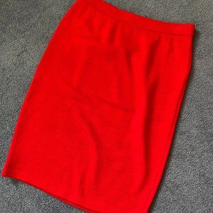 SJK RED SKIRT - SIZE 4